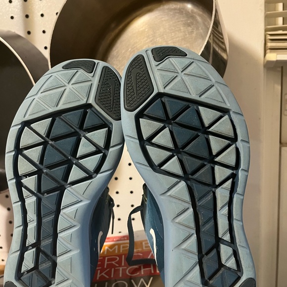 Nike Flex 2017 RUN size 7 Ocean Blue - Picture 4 of 7